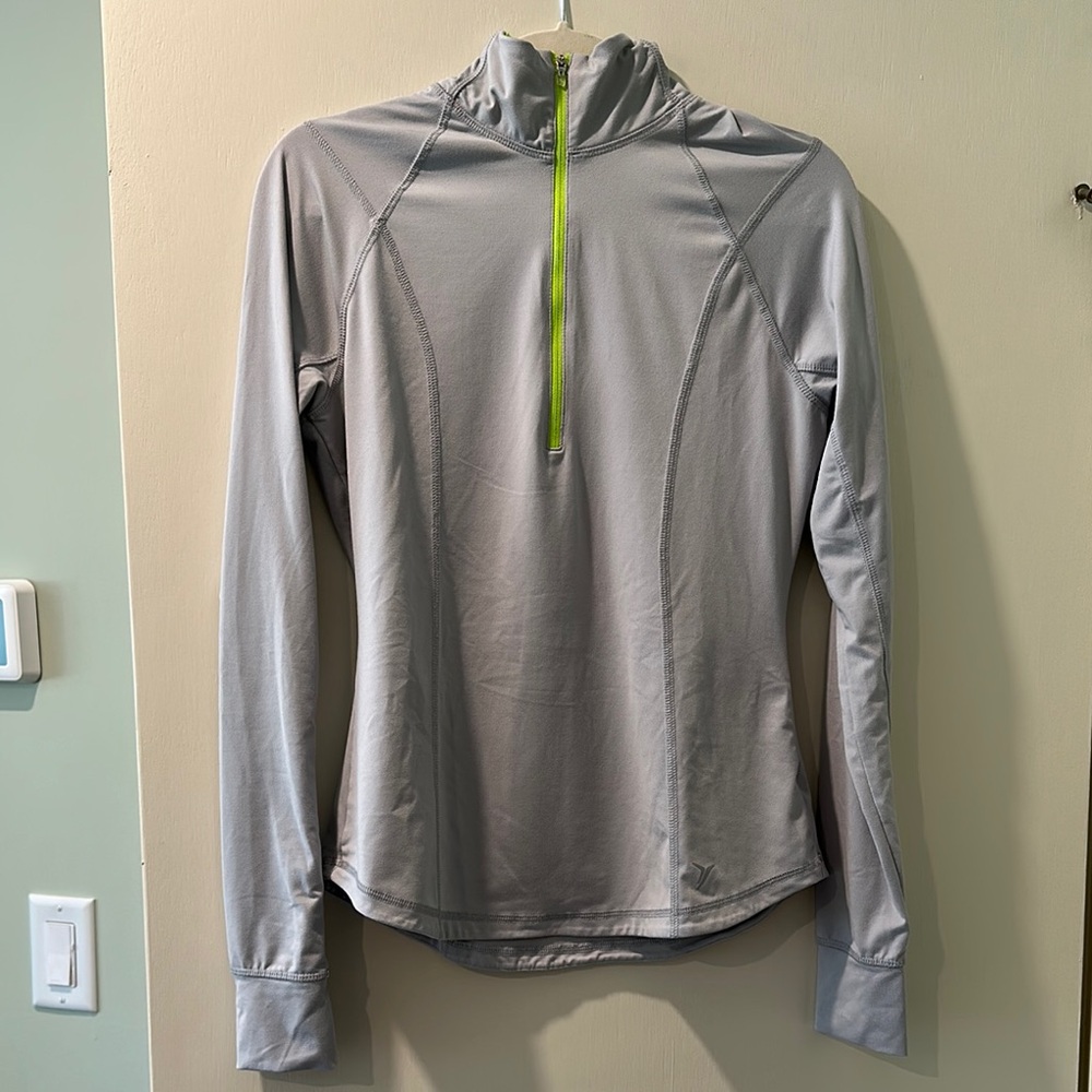 Womens Activewear Long Sleeve Quarter Zip